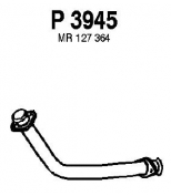 FENNO STEEL - P3945 - Трубопровод выпускной MITSUBISHI L200 2.5TD 96-